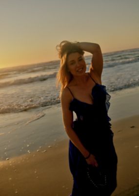 Dannii Minogue at Gold Coast Beach