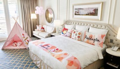 The Langham Sydney Luxury Hotel family room offer "playtime with paddington"