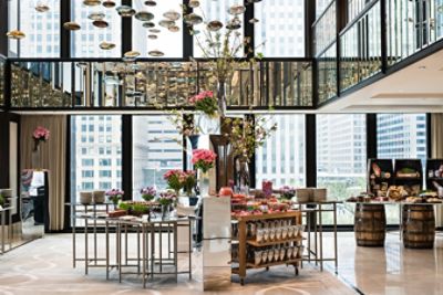 Mother's day brunch at Travelle at The Langham, Chicago
