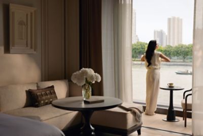 Langham Custom House Bangkok balcony