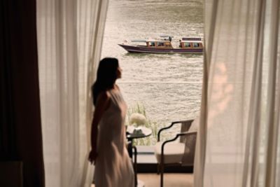 Langham Custom House Bangkok balcony