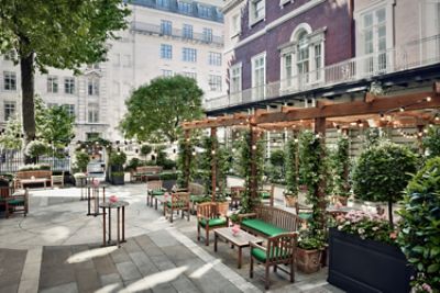 Langham London Courtyard Garden