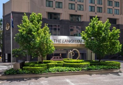 The Langham Melbourne Entrance