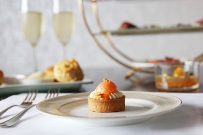 Champagne High Tea by Cordis with TWG - perfect gift for a special celebration. Relax over Champagne, sweets and savouries.