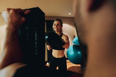 Fitness & Wellness - Fitness Studio - top of the range equipment including free weights and cross-training machines.