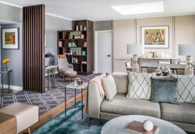 Cordis Auckland presidential suite lounge