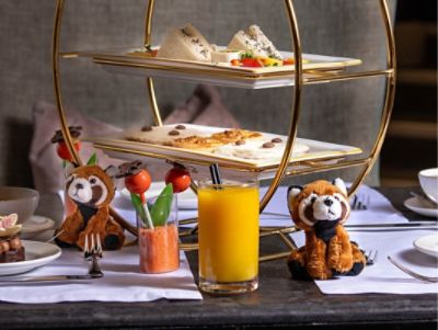red panda high tea