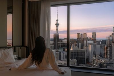 Cordis Auckland hotel extended stay room offer
