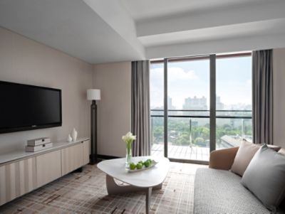Enjoy the executive room's contemporary furnishings - relax and unwind cosy on the sofa with a superb view.