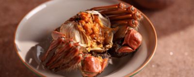 Whole Hairy Crab, Steamed 