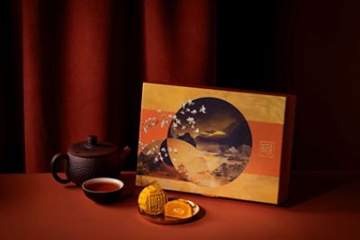Mini Lava Custard with Egg Yolk Mooncake