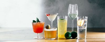 Signature cocktail  menu sideA at Alibi