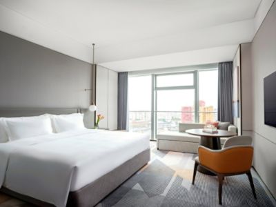 bedroom of superior hotel room