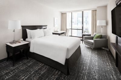 Chelsea bedroom with king size bed, Hotel deals, Chelsea Hotel, Toronto