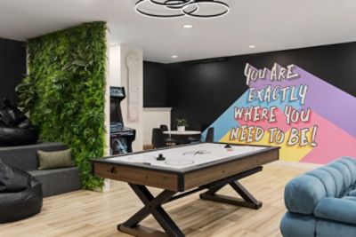 new teen lounge