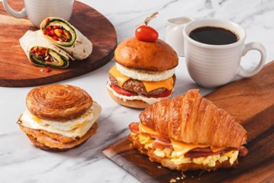 Coffer and Croissant at expresso Grab and Go