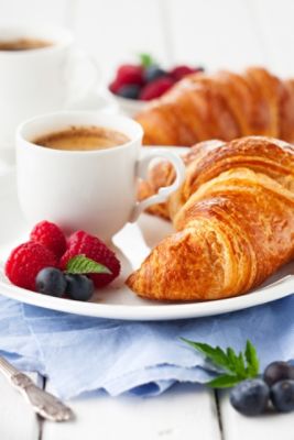 Coffer and Croissant at expresso Grab and Go