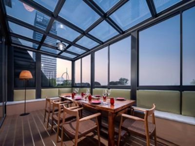 The Langham Guangzhou, al fresco private dining room