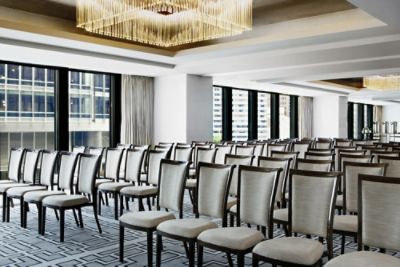 Cambridge, an event venue at The Langham, Chicago, is great for private dining and social events.