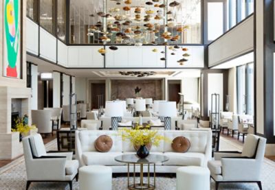 Pavilion, home to The Langham, Chicago's afternoon tea