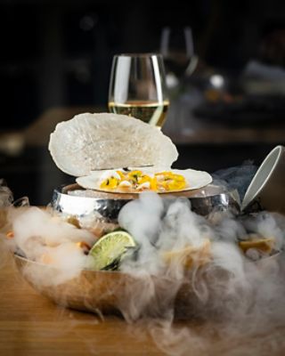 Chef experience dinner at The Langham, Chicago