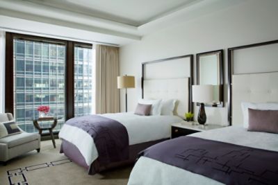 The Langham Chicago Luxury Hotel Executive Club Room Twin