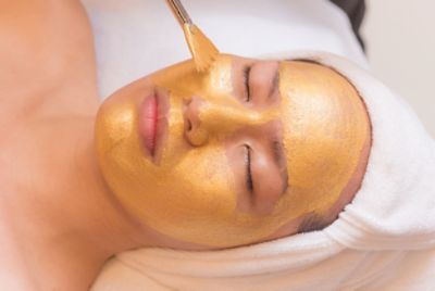 24 Karat gold radiance facial at Chuan Spa