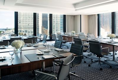 Melbourne, an event venue at The Langham, Chicago, is perfect for receptions or seated dining