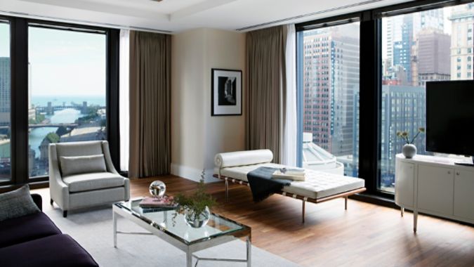 Luxury Hotel Rooms in Chicago