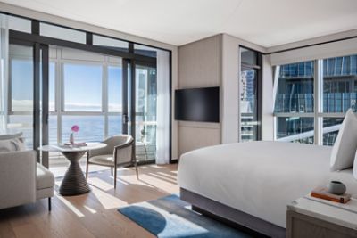 The Langham Gold Coast luxury hotel Executive Ocean Suite Bedroom