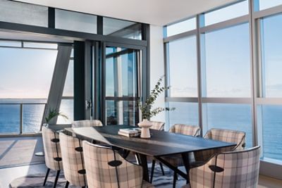 tlgdc four bedroom ocean penthouse dining