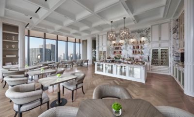 Dining room, The langham club lounge, Luxury 5-Star Hotel Club Lounge, The Langham, Jakarta