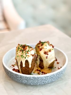 Loaded Baked Potato at The Royce Steakhouse