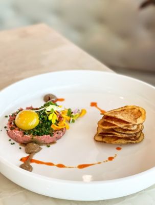 Steak Tartare at The Royce Steakhouse