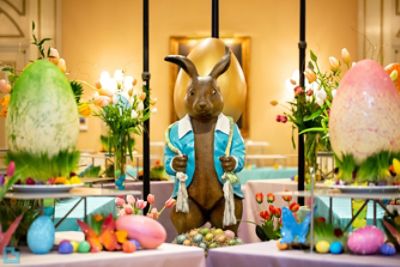 Children at an Easter Egg Hunt