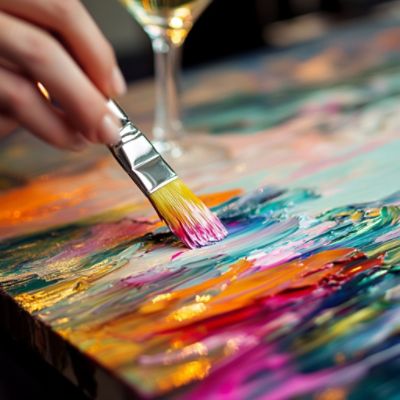 Sip and Paint Class