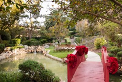 Located in a peaceful setting, the Japanese Garden is the perfect place for an intimate wedding ceremony.