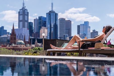 The Langham Melbourne Swimming Pool