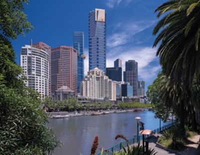 Melbourne city view