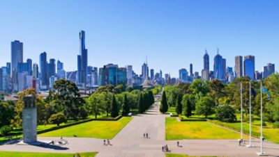 a park in Melbourne