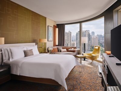 The Langham Shanghai Xitiandi luxury hotel room