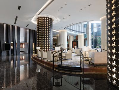 The Langham Shanghai Xitiandi luxury hotel Club Lounge