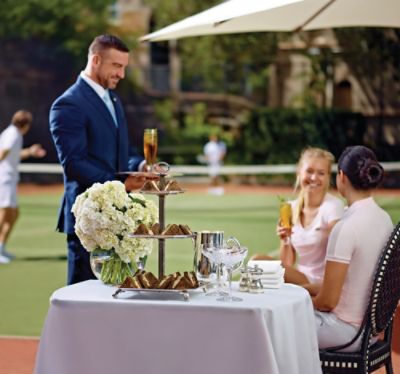 The Langham Huntington, Pasadena offers tennis facilities and courtrental for you to improve your tennis game.