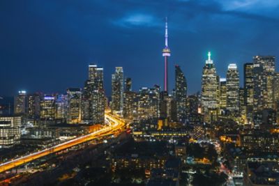 Toronto Night Skyline