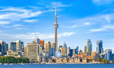 toronto view in fall