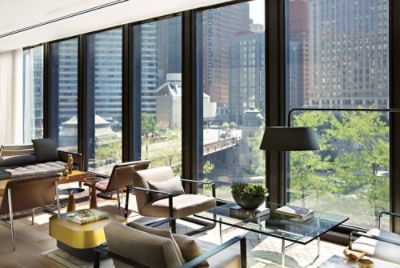 The Langham Chicago Club Lounge
